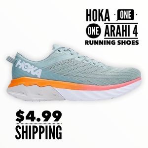 WOMEN'S HOKA ONE ONE ARAHI 4 RUNNING SHOE 8 WIDE